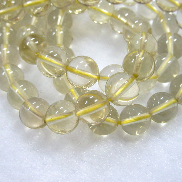 【丸ビーズ】ガーデンクォーツ (3A) 8mm (ブレスレット約1本分) 【パワーストーン 天然石 アクセサリー 半連売り】