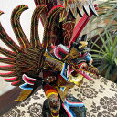 【5/6迄sale最大20%OFFクーポン】 ガルーダの置物 霊鳥 ガルーダ H60cm L 木製 オブジェ インドネシア 神話 アジアン インテリア バリ 木...
