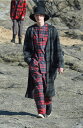 WhiteMountaineering　ホワイトマウンテニアリング　　CHECK KNIT GOWN WM2273527　チェック　ニット　コート