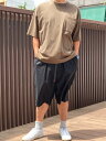 White Mountaineering ホワイトマウンテニアリング WM×GRAMICCI ワイドイージショ-トパンツ WM2571406 BLACK