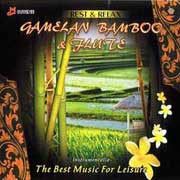 クリックポストOK！バリ島 CD★激安 品数 NO.1★リラクゼーションヒーリングGAMELAN BAMBOO & FLUTE【バリ・アジアン雑貨バリパラダイス】