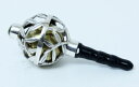 ☆イヤホンジャック(全長4cm)リーフデザイン1.5cmΦ イエローグリーン【バリ島直輸入】ギフト/プレゼント/幸運/開運/ミニガムラン/チャーム/お守り/音色/ヒーリング/癒しグッズ/イヤホンジャック/銀/シルバー【バリ・アジアン雑貨バリパラダイス】