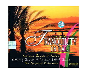 クリックポストOK！バリ島 CD★激安 品数NO.1★ リラクゼーションヒーリングTRANQUILITY IN BALI【バリ アジアン雑貨バリパラダイス】