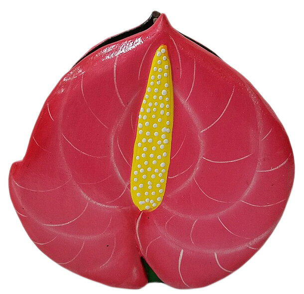 木製フラワーナプキンホルダーアンスリウム【バリ・アジアン雑貨バリパラダイス】