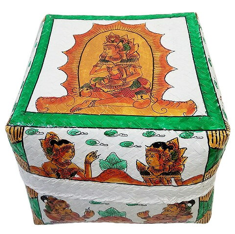 【スーパーセール30％OFF】バリ祭り用カゴ　ソカシカマサンスタイル【バリ・アジアン雑貨バリパラダイ..