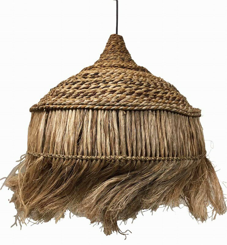 アバカハンギングランプ　M【バリ・アジアン雑貨　　バリパラダイス】