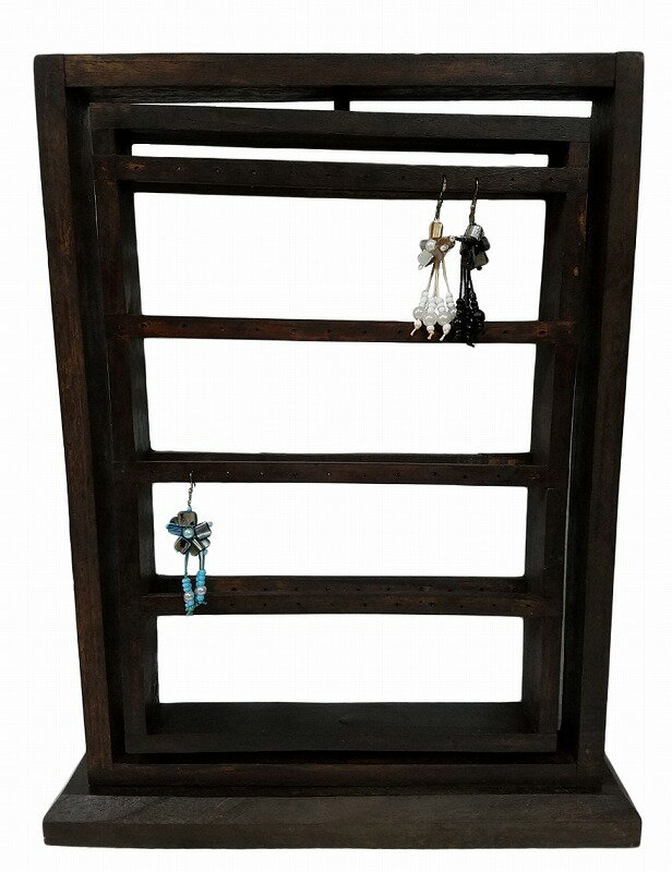 ピアススタンド(回転式)【バリ・アジアン雑貨 バリパラダイス】