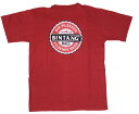 【アウトレット】 ビンタンTシャツ 赤 Sサイズ【バリ島直輸入】プレゼント ギフト BINGTANG アジアン ビンタンビール 星 ロゴ入り プリント 男女兼用 サマーファッション 綿 コットン 【バリ・アジアン雑貨バリパラダイス】