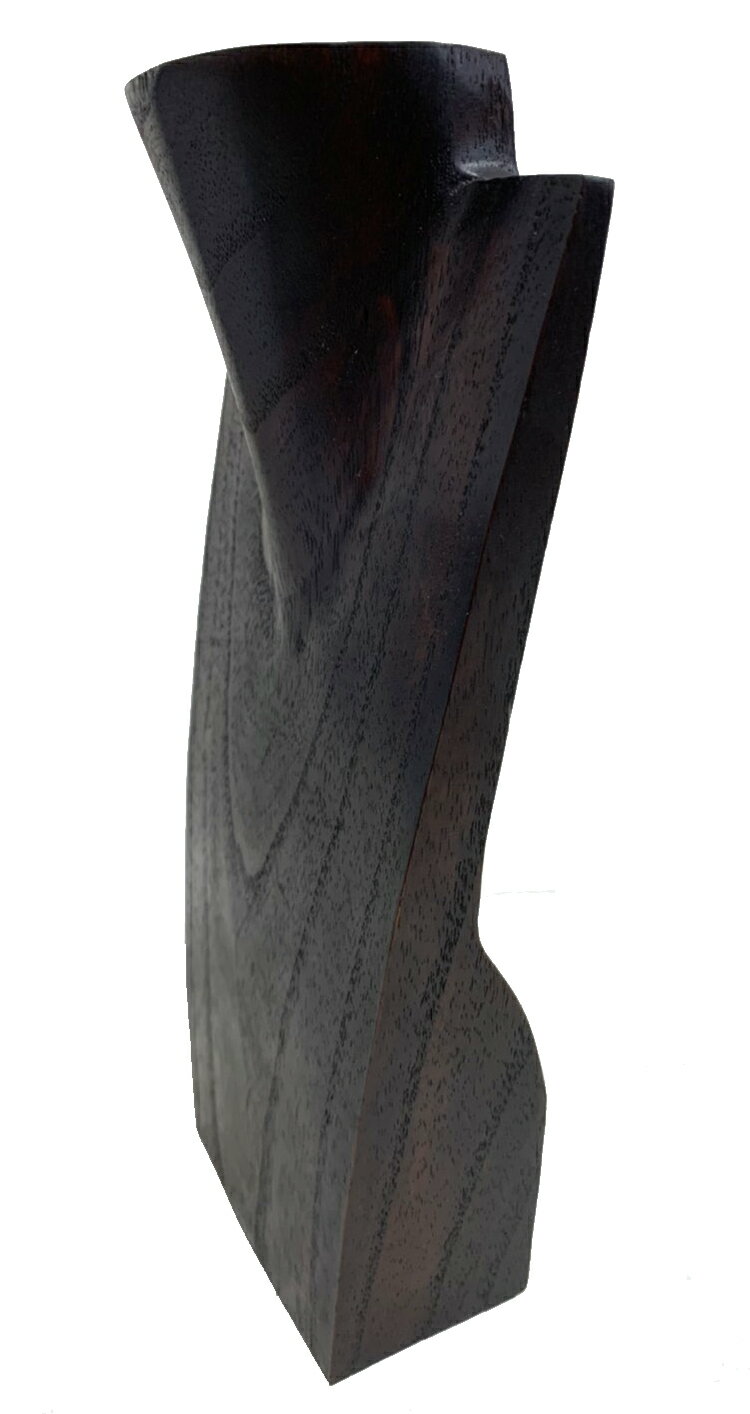 アクセサリースタンド（2500円程度） 木製胸像25cm　ダークブラウン【バリ・アジアン雑貨バリパラダイス】