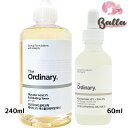 人気2種類セット【THE ORDINARY】ジオーディナリー グリコール酸 トーニング ソリューション 240ml ＆ ナイアシンアミド10 亜鉛1 大きい60ml【海外通販】