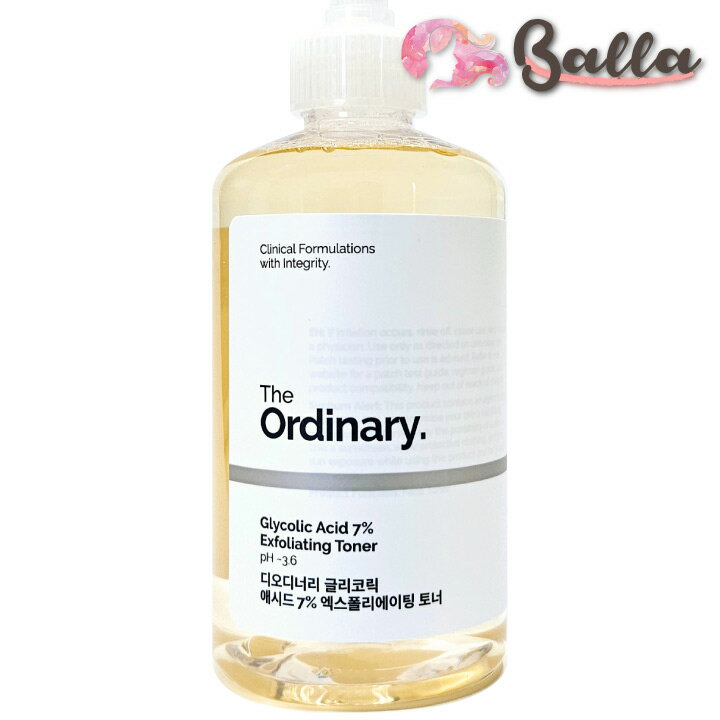 リニューアル【THE ORDINARY】ジオーディナリー グリコール酸 トーニング ソリューション 240ml the ordinary ピーリング 保湿 美容液【海外通販】