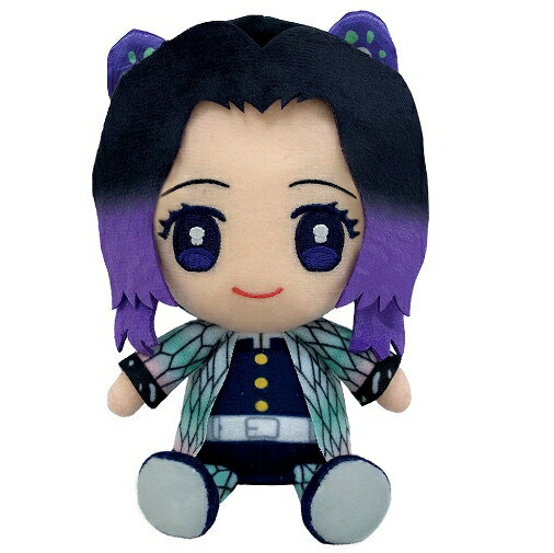 【即納品】【ぬいぐるみのみの販売】鬼滅の刃 Chibiぬいぐるみ 胡蝶しのぶ（こちょうしのぶ）きめつのやいば グッズ 誕生日 クリスマス お祝い 発表会のサムネイル