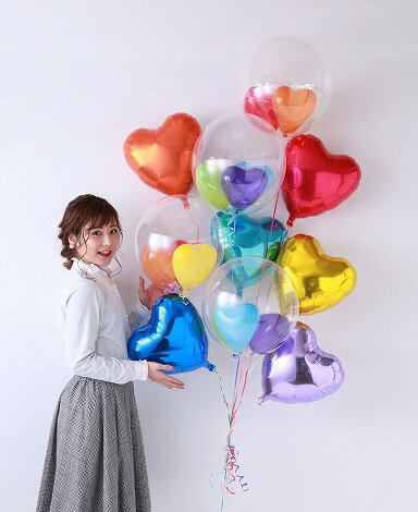 バルーン電報（電報）開店祝い　結婚式 誕生日♪10個組☆ BBスペシャルバルーン♪♪ （ピンクフラミンゴ・キャンディーポップ）名入れ 開店祝い 周年祝い 祝電 2次会 装飾 おしゃれ 入籍祝い ヘリウムガス入り