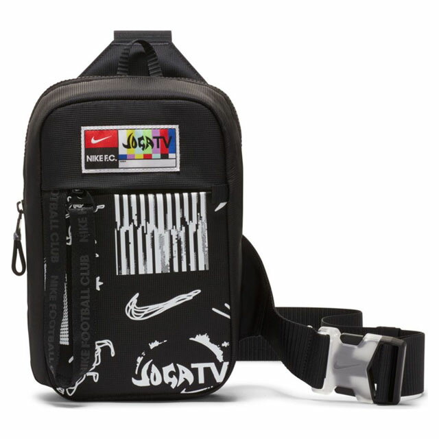 【ナイキ】 サッカー フットサル かばん バッグ NIKE F.C. エッセンシャル S ヒップバッグ ブラック 【NIKE2021SS】 CW7174-011