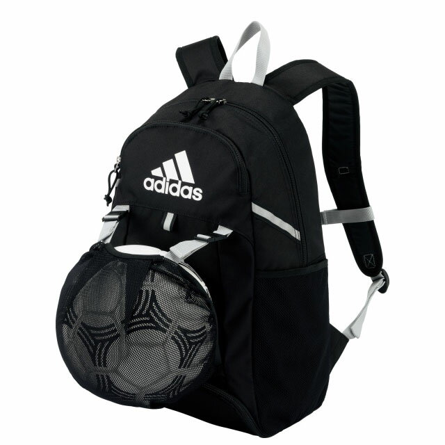【アディダス】 サッカー フットサル リュック バックパック ボール用デイパック ブラック 24L かばん バッグ ADP36BK