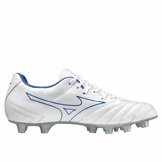 【ミズノ】 サッカースパイク モナルシーダ NEO 2 SELECT ホワイト ブルー ワイドモデル 天然芝 人工芝 土 【Mizuno2022Q1】 P1GA222525セール サッカー 用品 セール