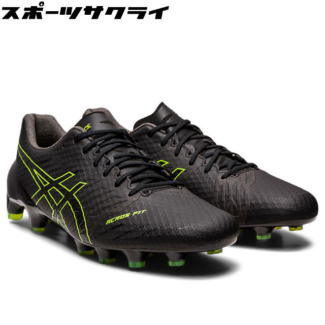 アシックス サッカースパイク DSライト アクロス 2 DS LIGHT ACROS 2 ブラック 土 人工芝 天然芝 【asics2023Q1】 1101A046-001