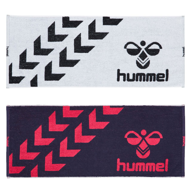 【ヒュンメル】 スポーツタオル サッカー フットサル アクセサリー 小物 フェイスタオル コットン HAA5..