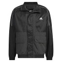 37%OFF! 【アディダス】 サッカー フットサル ワーディング ウーブン フルジップジャケット ブラック 【adidas2023AW】 IJM07-IK7326
