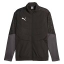 30％OFF！ プーマ サッカー フットサル INDIVIDUAL ウィンターライズ ジャケット 中綿 ブラック 長袖 フルジップ 【PUMA2023FW】 658885-03