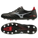 ミズノ サッカースパイク モレリア NEO 4 JAPAN ブラック カンガルー革 土 人工芝 天然芝 【mizuno2023Q3】 P1GA233001 ※gwcp10(4)