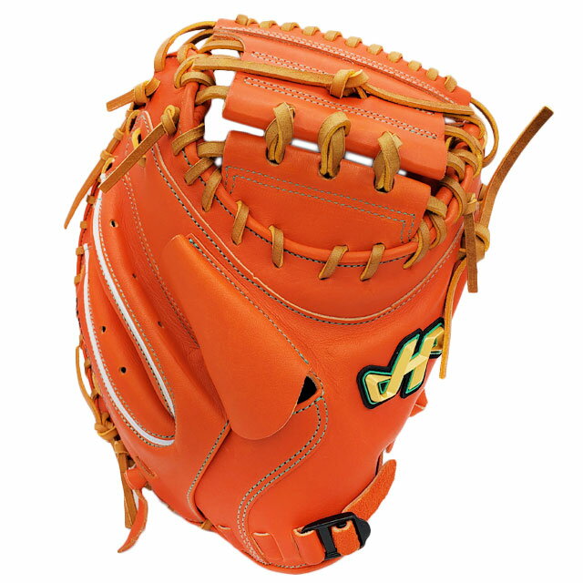 ＼最大2500円OFF限定クーポン配布中！／ ハタケヤマ 硬式グラブ キャッチャーミット 伏見選手モデル Vシリーズ Vオレンジ 硬式ミット グローブ 野球 一般 大人 【硬式捕手用】 V-M23TR