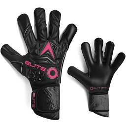 エリートスポーツ サッカー キーパーグローブ ELITE TITANIUM PINK ブラック ピンク ゴールキーパー用品 Elite Sports ELG24804-BLKPNK