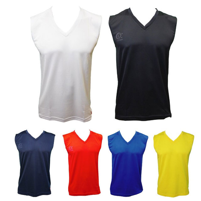 アールズコート サッカー フットサル ウェア ジュニア ノースリーブ インナーシャツ リラックス アンダーシャツ 吸汗 速乾 熱中症対策 ECJ-NS002 ※...