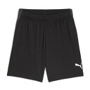 プーマ サッカー フットサル トレーニングウェア ジュニア INDIVIDUAL リーガ トレーニング ショーツ プーマブラック グレー ショートパンツ 【PU...