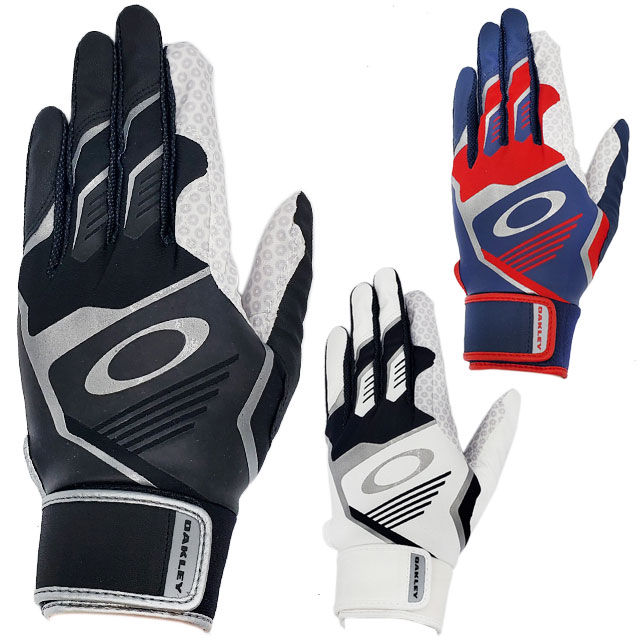 30％OFF オークリー バッティンググラブ STRIKING GLOVE バッティンググローブ 両手用 野球 バッティング手袋 一般 大人 FOS901851