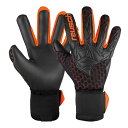 ロイシュ サッカー キーパーグローブ アトラクト ゴールドX エアベント ブラック オレンジ ゴールキーパー用品 【reusch】 5470925-7784 ※...