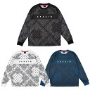 スパッツィオ ジュニア Jr オーバーサイズ長袖ボーダープラシャツ 【SPAZIO2024FW】 GE1016 ※返品・交換・キャンセル不可商品