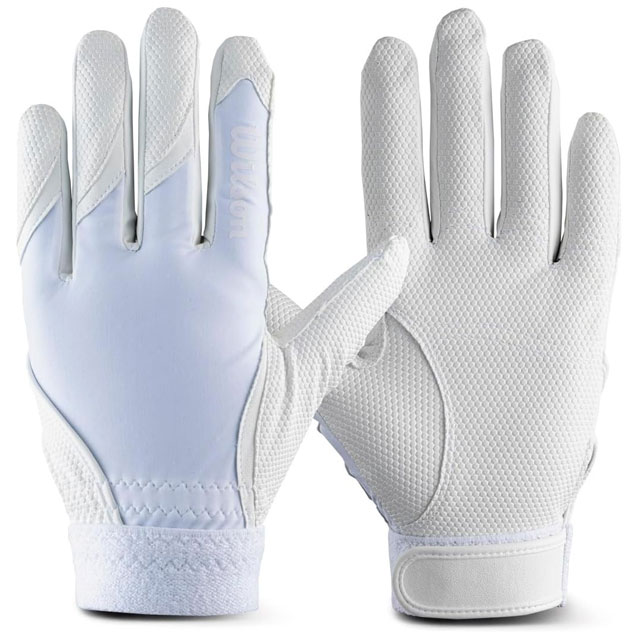 ウィルソン WL-1 守備手袋 片手用 左手 右投げ用 高校野球対応モデル　白 ホワイト 野球 守備用 一般 ..