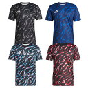 アディダス サッカー フットサル トレーニングウェア プラクティス グラフィック ジャージー 半袖 プラシャツ (adidas2025SS) JVV10
