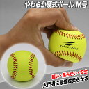 フィールドフォース やわらか硬式ボール M号球 2個入り 軽い 柔らかい 安全 野球 キャッチボール イエロー 黄色 投球練習 ピッチング練習 レジャー 遊び 初心者 FYK-722Y