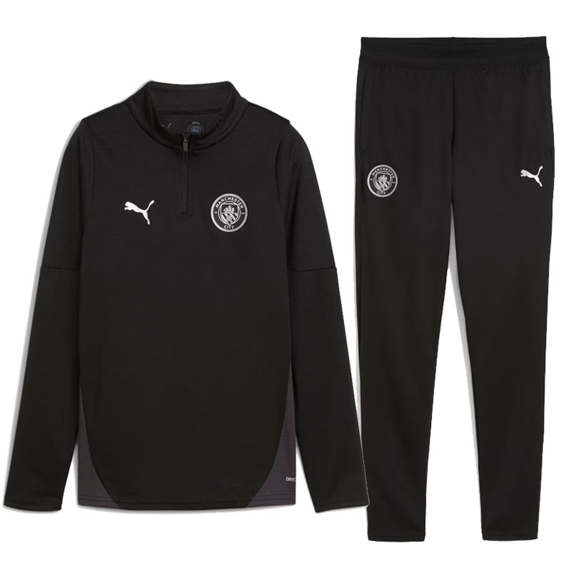 プーマ ジュニア レプリカウェア マンチェスター シティー MCFC 25/26 トレーニング 1/4ジップ トップ ロングパンツ 上下セット 782001-7...