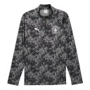 プーマ サッカー レプリカウェア マンチェスター シティー MCFC プレマッチ 25-26 1/4ジップトップス プーマブラック PUMA2025FW 782...