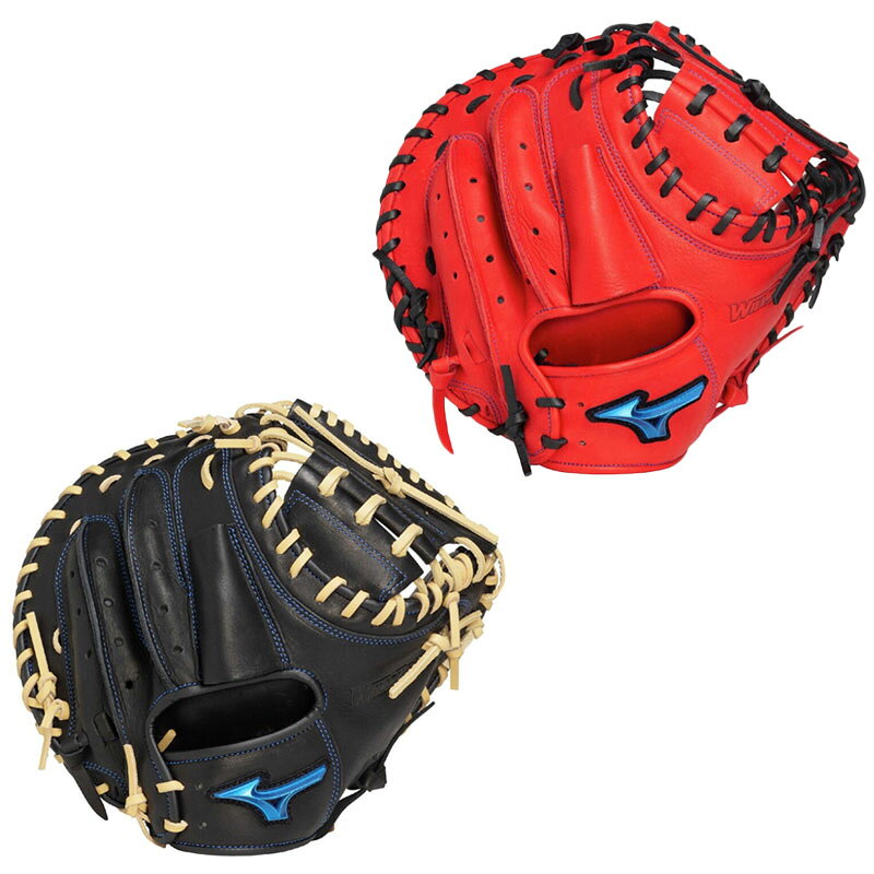 ＼最大2500円OFF限定クーポン配布中！／ ミズノ 軟式グラブ キャッチャーミット WILLDRIVE BLUE ウィルドライブ ブルー 25FW 野球 グローブ 一般 大人 【硬式捕手用：B-D型】 1AJCR33700