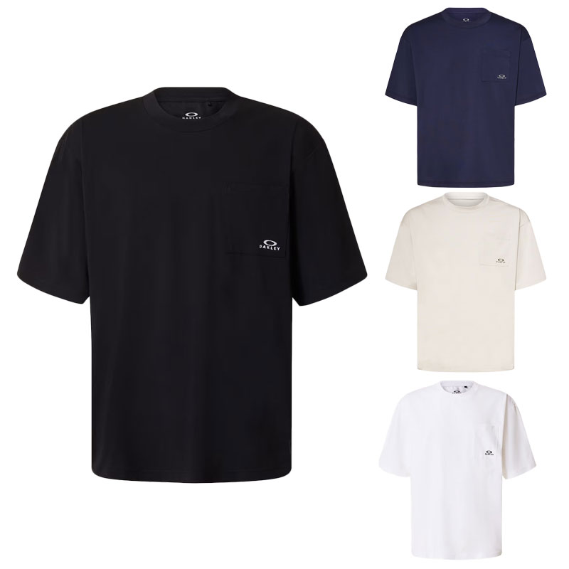 Oakley オークリー 半袖 Tシャツ Enhance Cool Cotton Tee - Relax トレーニングウェア 移動着 メンズ ..