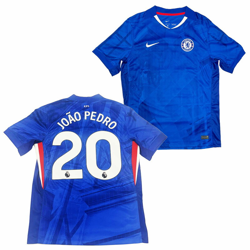 \最大2500円OFF限定クーポン配布中!/ ナイキ チェルシーFC 25-26 スタジアム ホーム #20 ジョアン・ペドロ サッカー レプリカウェア ネーム...