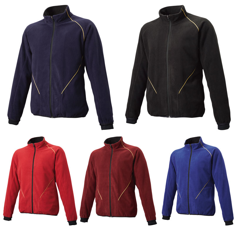 SSK エスエスケイ フリースジャケット フルZIP 長袖 裏タフタ トレーニングウェア 防寒 25FW 野球 ウェ..