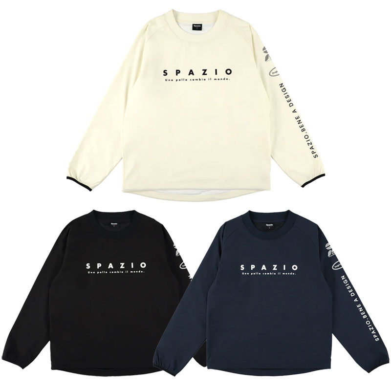 \最大2500円OFF限定クーポン配布中!/ スパッツィオ サッカー フットサル 長袖ピステ 裏地トリコット 軽量 ストレッチ SPAZIO2025FW GE1...