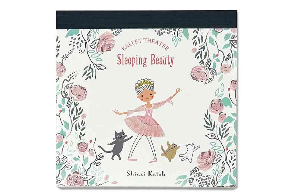 【12/1限定! ポイント2倍】ブロックメモ 眠れる森の美女 メモパッド メモ帳 MEMO バレリーナシリーズの一筆メモ Shinzi Katoh バレエ発表会...