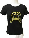 バレエ tシャツ バレエ トップス Tシャツ 黒金トーシューズ,バレエ トップス,ウォームアップウエア,バレエ用品