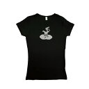 バレエ tシャツ バレエ トップス Tシャツ キトリ チュチュ 黒色 バレエ トップス ウォームアップウエア バレエ用品(4)