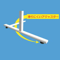 バレエレッスンバー「CB-15」クリスタルバー調節式,家庭用,スタジオ,教室