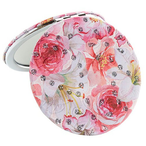 【12/4 20:00～12/11 1:59ポイント2倍】ロイヤルアーデン バレエ コンパクトミラー ラウンド アパッシオローズ No.73801 丸形 手鏡 等倍 拡大2倍 お洒落 高級 おすすめ おしゃれ 女性 レディース 子供 大人 可愛い バレエ発表会プレゼント プレゼント お祝い