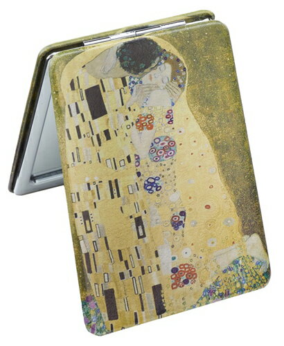 【12/1限定! ポイント2倍】【クーポンあり】ロイヤルアーデン バレエ コンパクトミラー レクタングル クリムト ザ・キス No.73969 スクエア型 手鏡 等倍 拡大2倍 お洒落 高級 おすすめ おしゃれ 女性 レディース 子供 大人 可愛い バレエ発表会プレゼント プレゼント お祝い