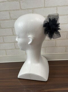 ヘアアクセサリー リボン クリップ ブラック 黒色 結婚式 ゲスト 大人 キッズ 大きい 髪飾り 成人式 ヘア飾り プレゼント お祝い ビックリボン sale 2