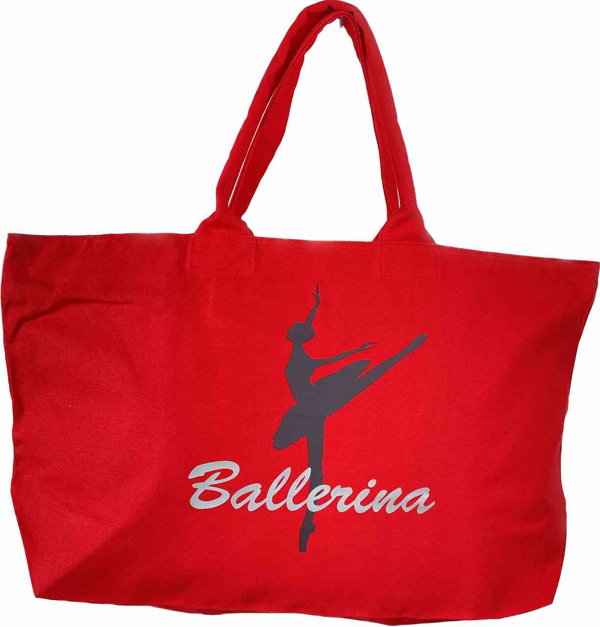 バレエ レッスンバッグ 赤 トートバック バレエバック バレエ発表会 バレエ発表会プレゼント プレゼント お祝いのサムネイル